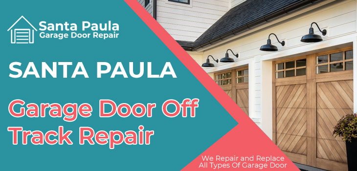 garage door off track repair in Santa Paula